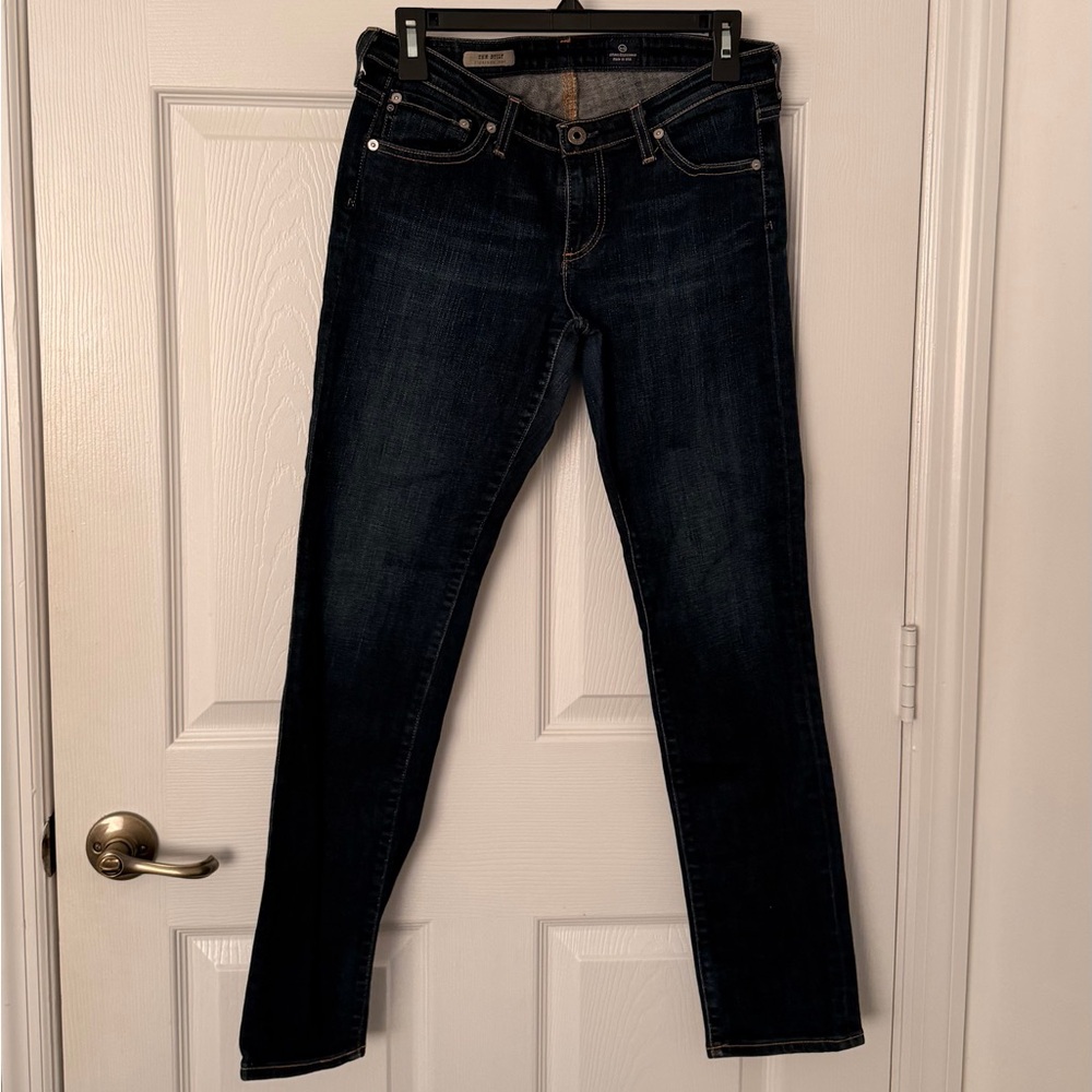AG Adriano Goldschmied Women's Dark Blue Skinny Jeans